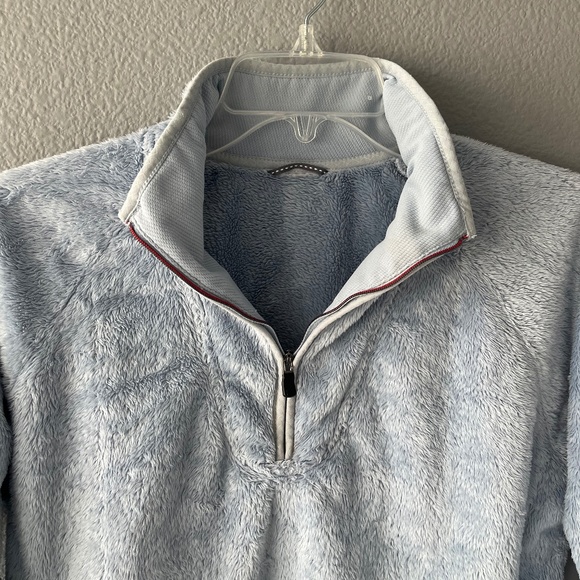 Women North Face Mossbud Fleece Pullover - Picture 4 of 10
